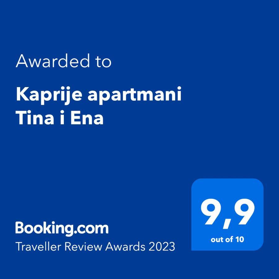 Kaprije Apartmani Tina I Ena エクステリア 写真